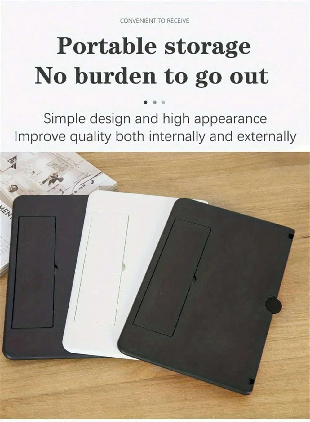 HD Mobile Phone Screen Amplifier with Stand-12 inch white