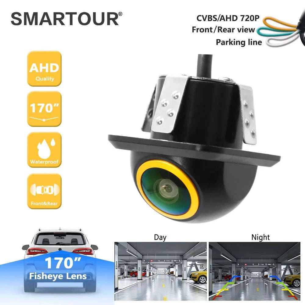 HD Night Vision Reverse Backup Camera with 170° Lens-Default Title