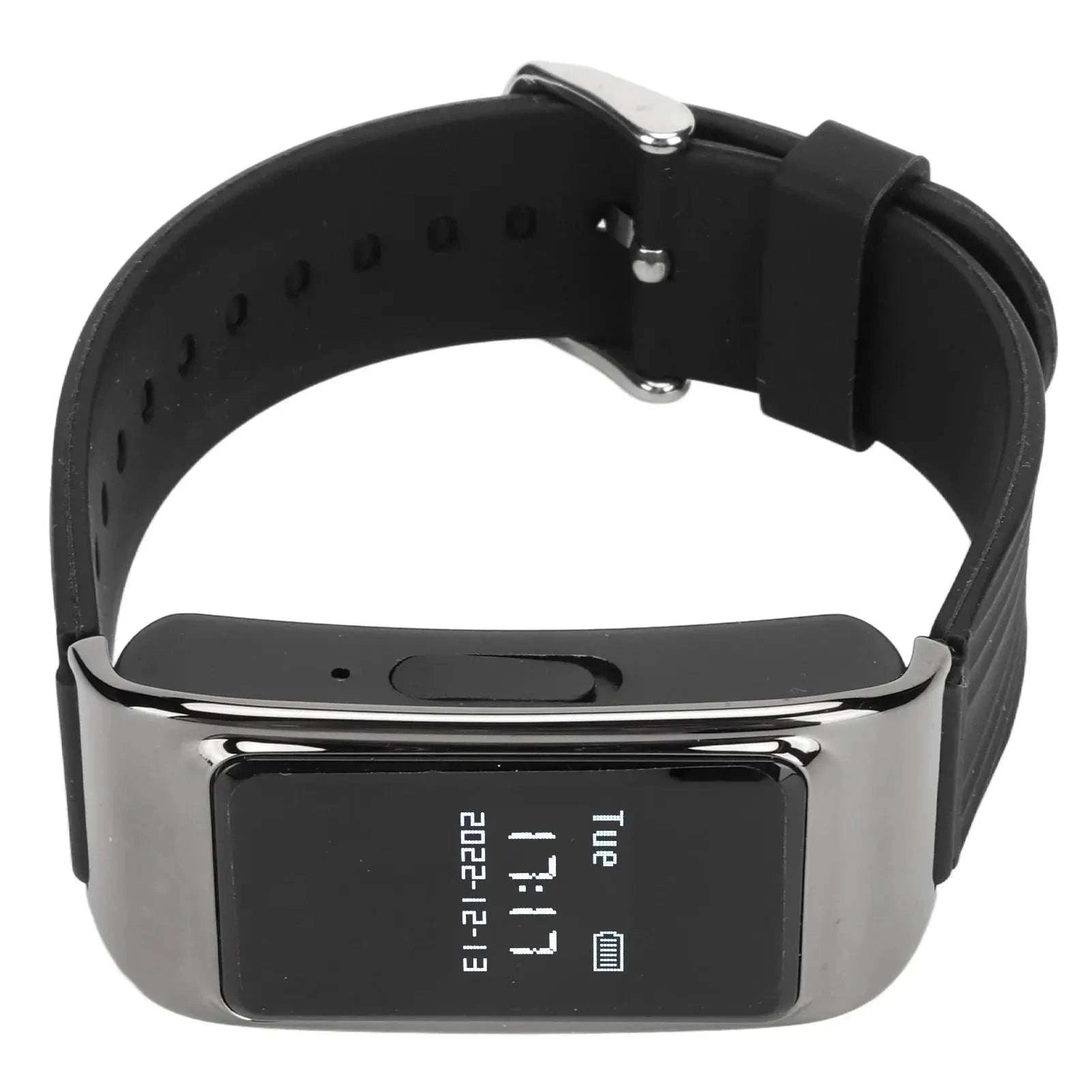 HD Recorder Watch – Discreet 1080p Video & Clear Voice Capture Bracelet-64G