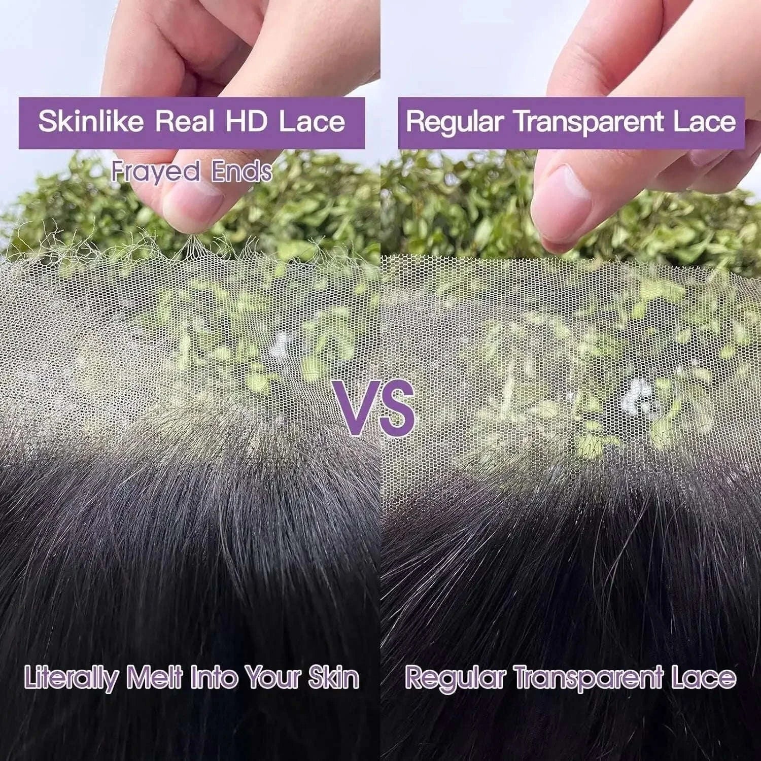 HD Transparent Deep Wave Frontal Wig – Curly Human Hair Lace Front-4x4 Lace Wig / 36inches / 200density|United States