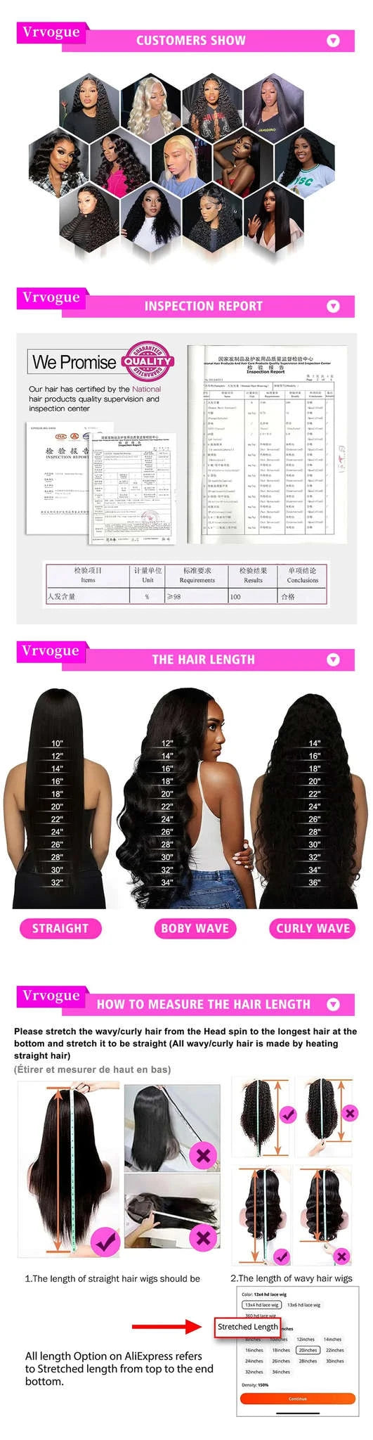 HD Transparent Deep Wave Frontal Wig – Curly Human Hair Lace Front-4x4 Lace Wig / 36inches / 200density|United States