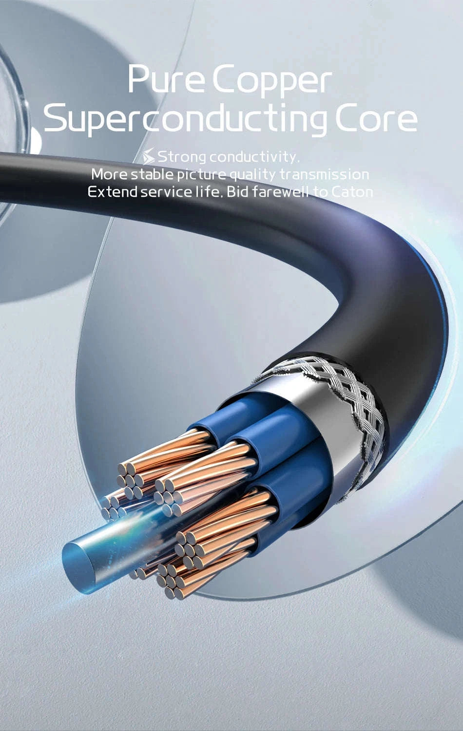 HD Waterproof Endoscope Camera with Semi‑Rigid Cable for Tight‑Space Inspection-1080P 8MM soft wire / 3m