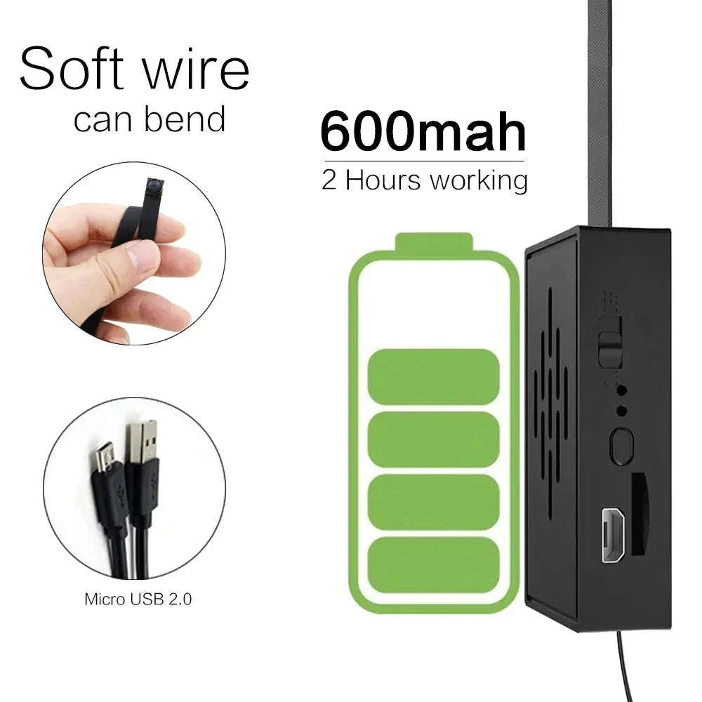 HD WiFi Mini Camera – Compact Wireless Security with 1080P Recording-Battery 120 degree / With 16GB