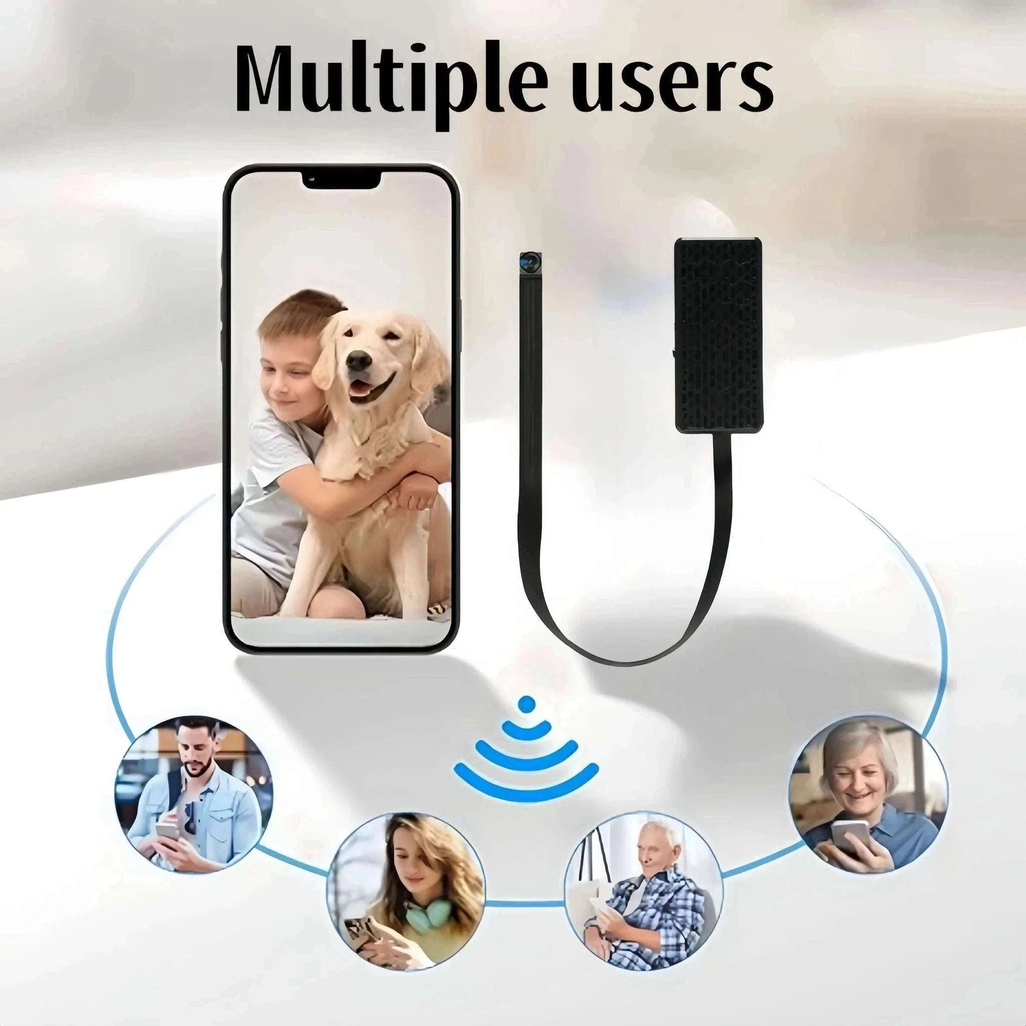 HD WiFi Mini Camera with Motion Detection & Remote Viewing-China Mainland
