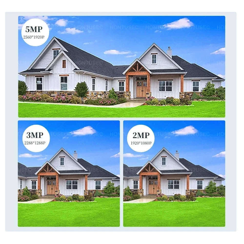 HD WiFi Outdoor Security Camera 5MP Motion Detection Auto Tracking Two-Way Audio-3MP Cam Only / AU Plug