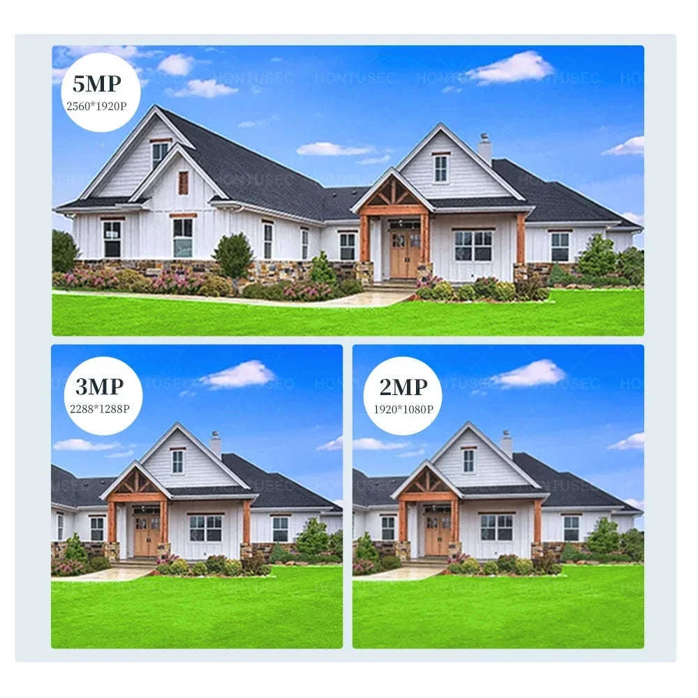 HD WiFi Outdoor Security Camera 5MP Motion Detection Auto Tracking Two-Way Audio-3MP Cam Only / AU Plug