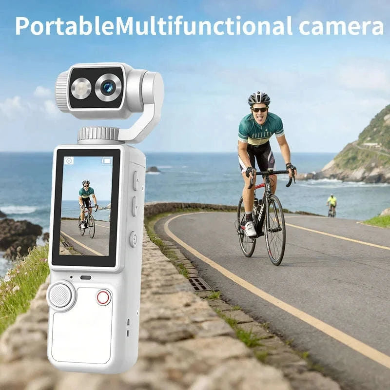HD WiFi Wearable Camera with Fill Light-orange