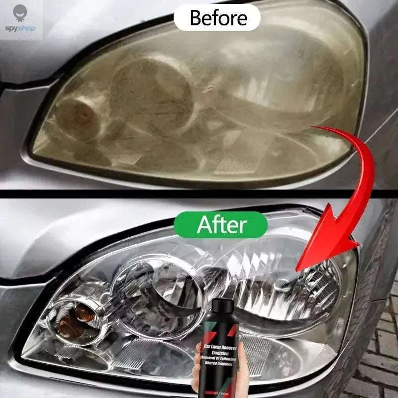 Headlight Restoration Kit for Clear, Bright Headlights-300ML