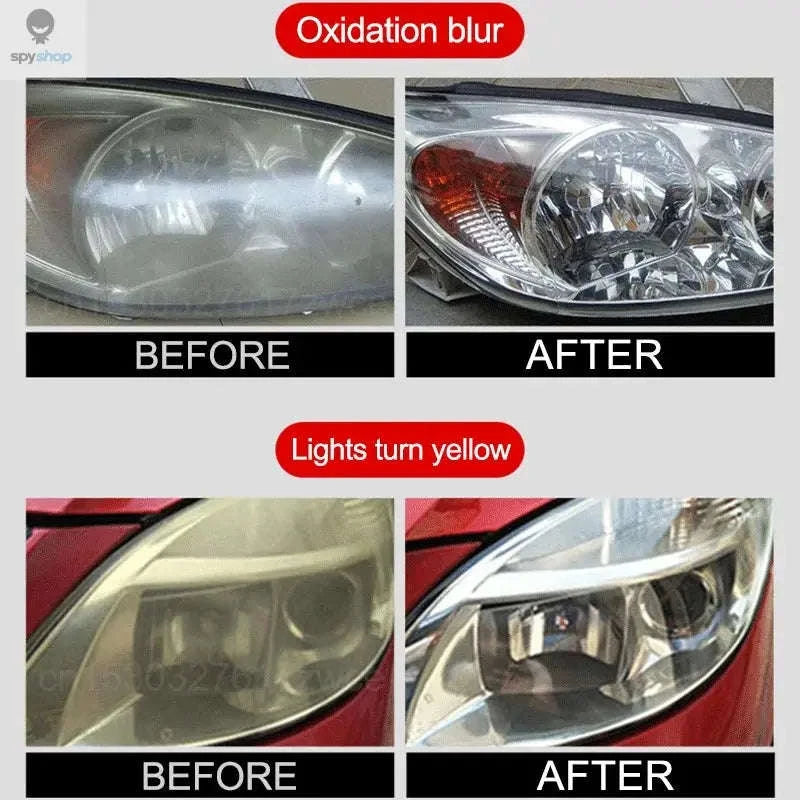 Headlight Restoration Kit for Clear, Bright Headlights-300ML