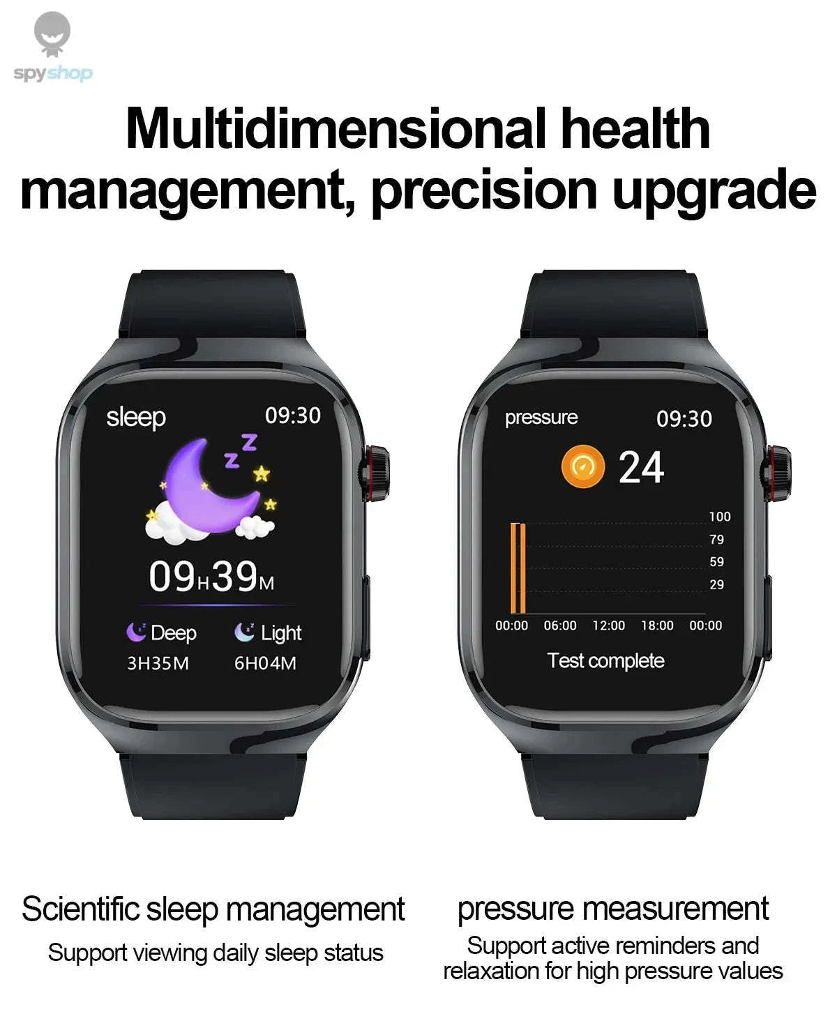 Health Smart Watch – Advanced Wellness Tracking and Smart Connectivity-Blue