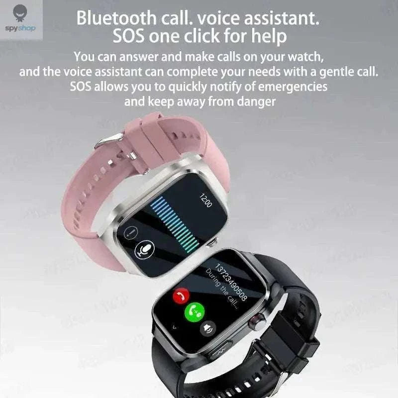 Health Smart Watch – Advanced Wellness Tracking and Smart Connectivity-Blue