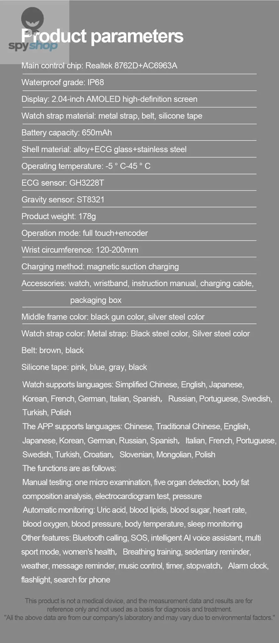 Health Smart Watch – Advanced Wellness Tracking and Smart Connectivity-Blue