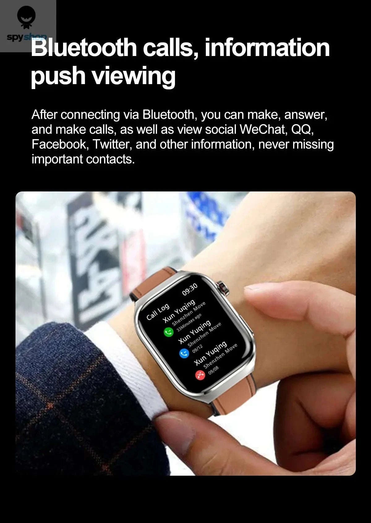Health Smart Watch – Advanced Wellness Tracking and Smart Connectivity-Blue
