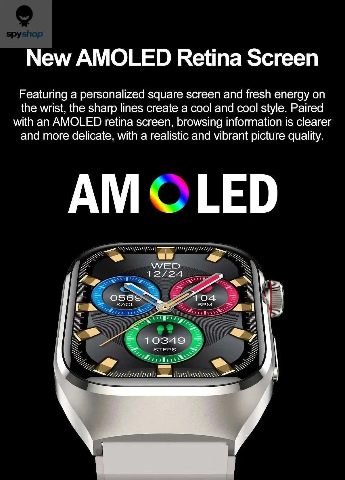 Health Smart Watch – Advanced Wellness Tracking and Smart Connectivity-Blue