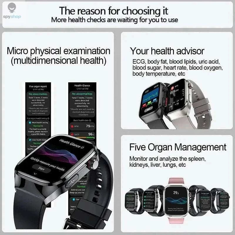 Health Smart Watch – Advanced Wellness Tracking and Smart Connectivity-