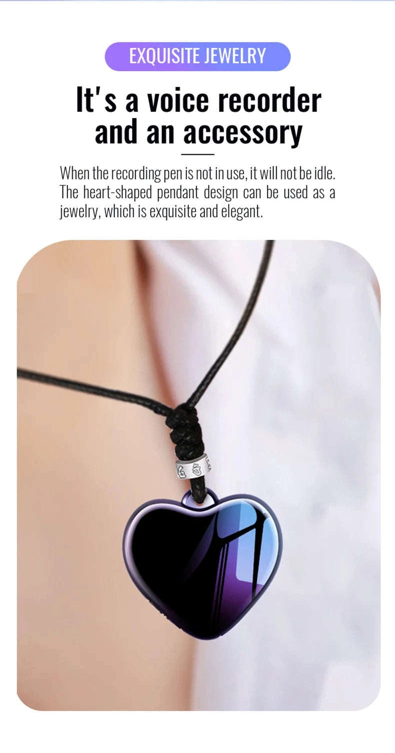 Heart-shaped Voice Recorder Q66-With  iPhone OTG / CHINA / 8 GB