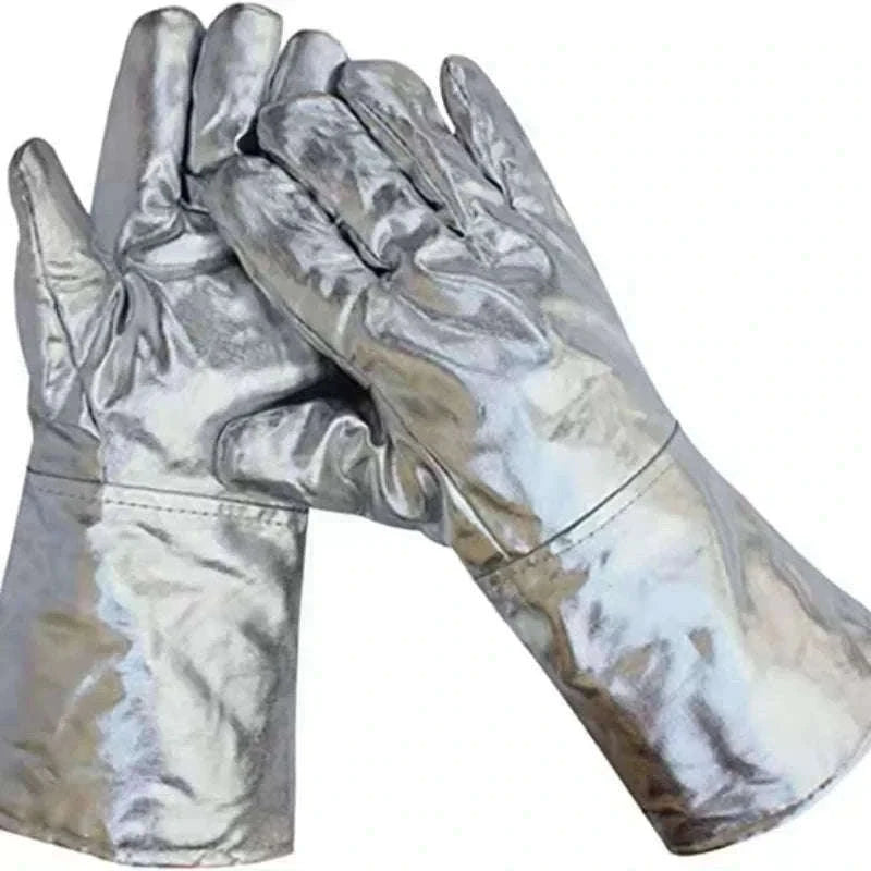 Heat Resistant Aluminized Gloves for Welding and Firefighting-China Mainland