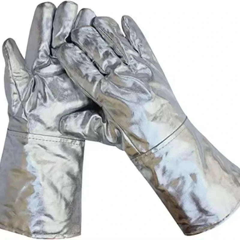 Heat Resistant Aluminized Gloves for Welding and Firefighting-China Mainland