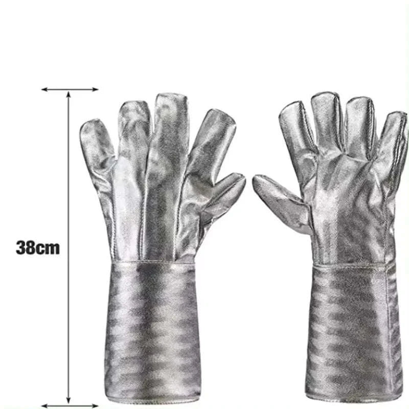 Heat Resistant Aluminized Gloves for Welding and Firefighting-China Mainland