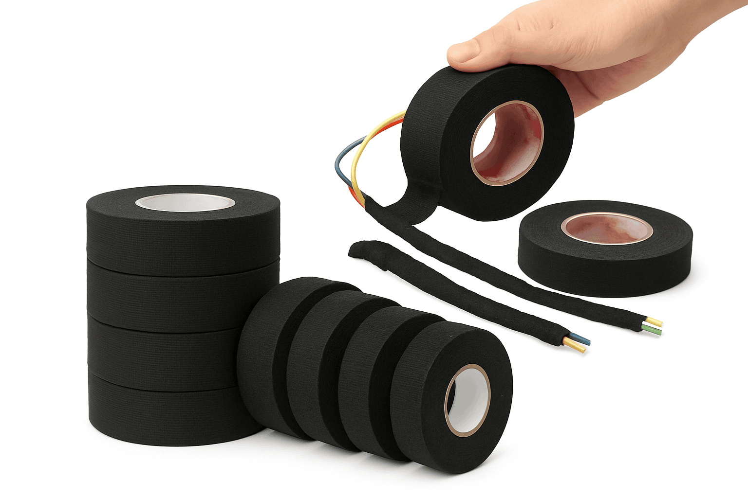 Heat-Resistant Electrical Insulating Tape for Wiring Protection-5PCS / 19mm / 15M
