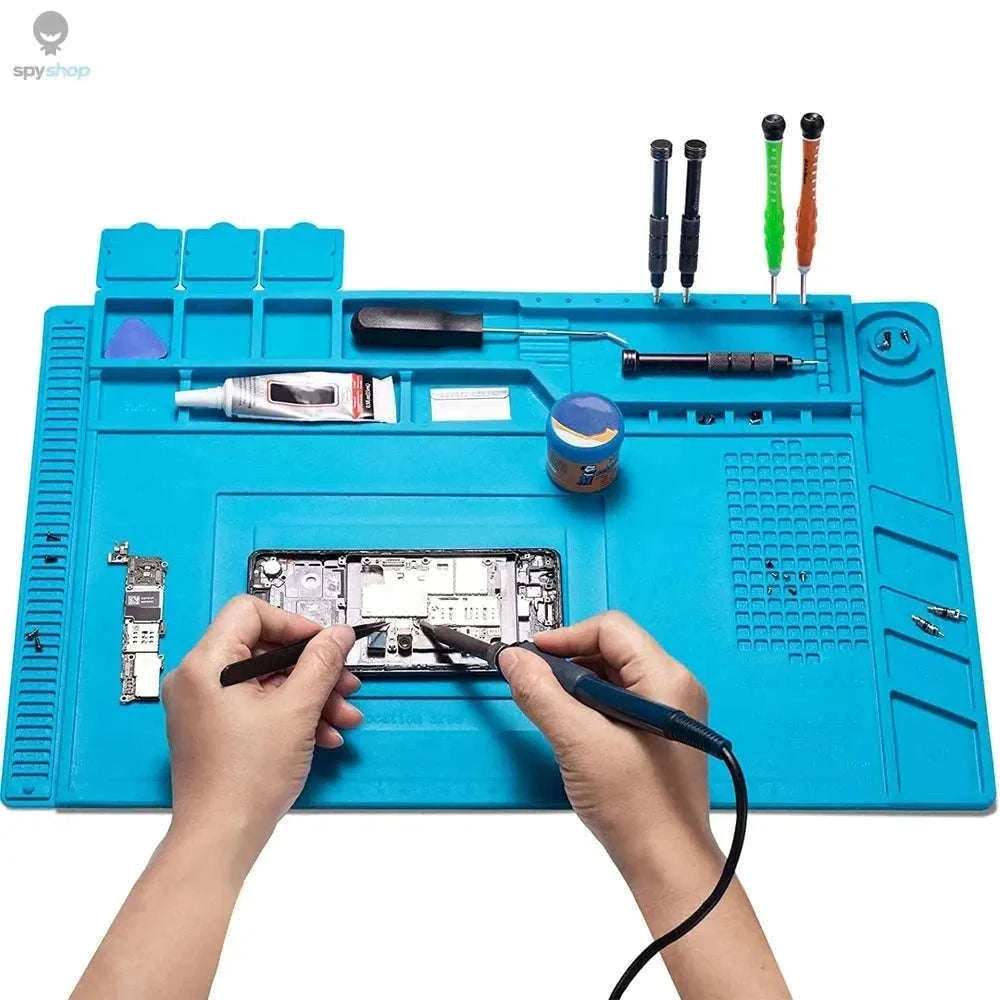 Heat Resistant Silicone Soldering Mat for Electronics Repair-S-100(No magnetic)