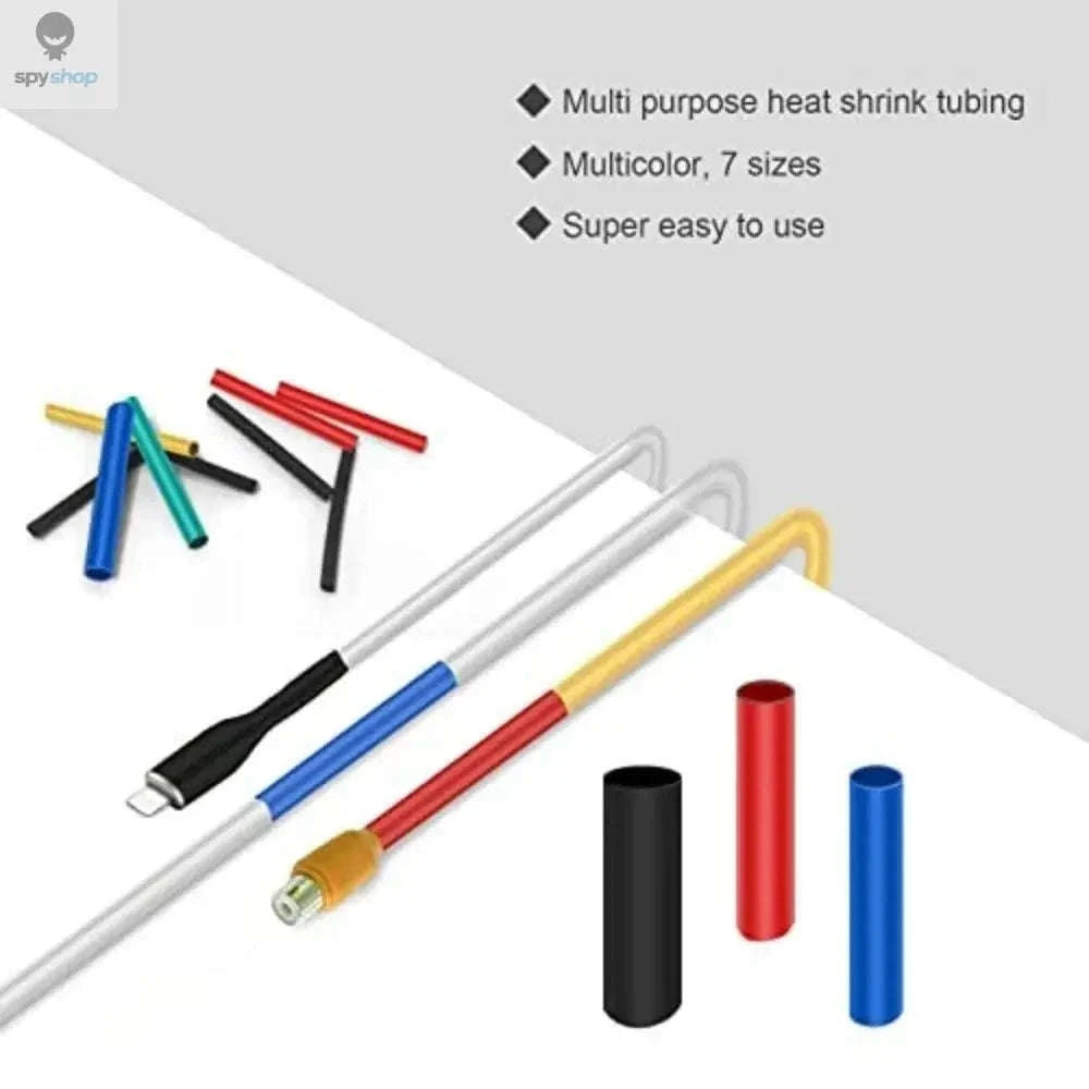 Heat Shrink Tubing Kit for Clean, Secure Wire Protection-127PCS(220V EU Plug)