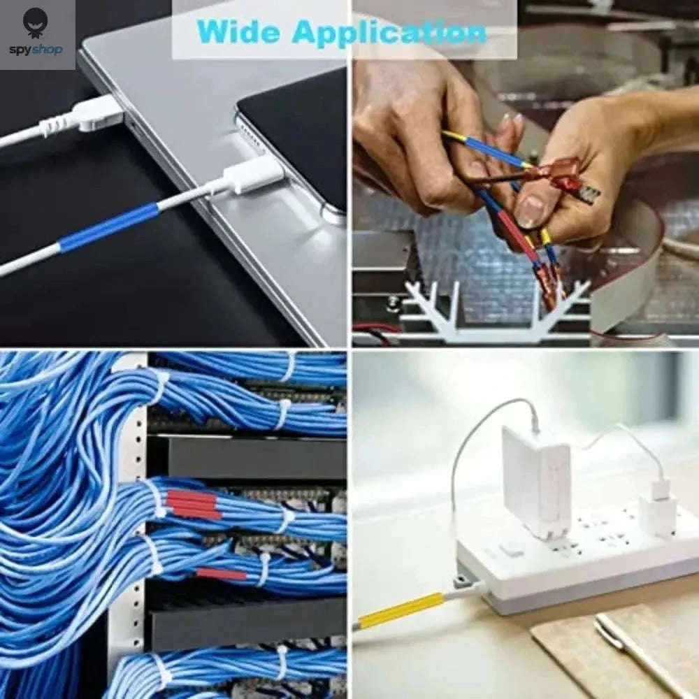 Heat Shrink Tubing Kit for Clean, Secure Wire Protection-127PCS(220V EU Plug)