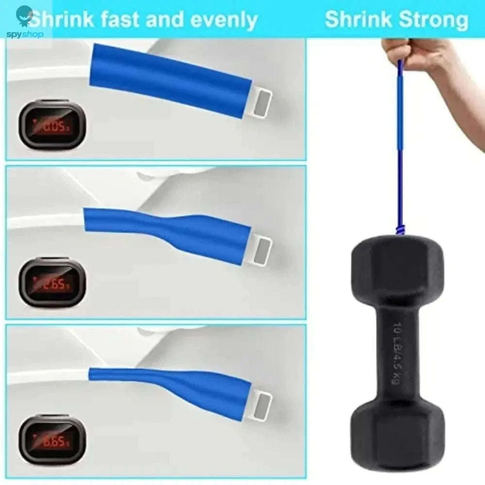 Heat Shrink Tubing Kit for Clean, Secure Wire Protection-127PCS(220V EU Plug)