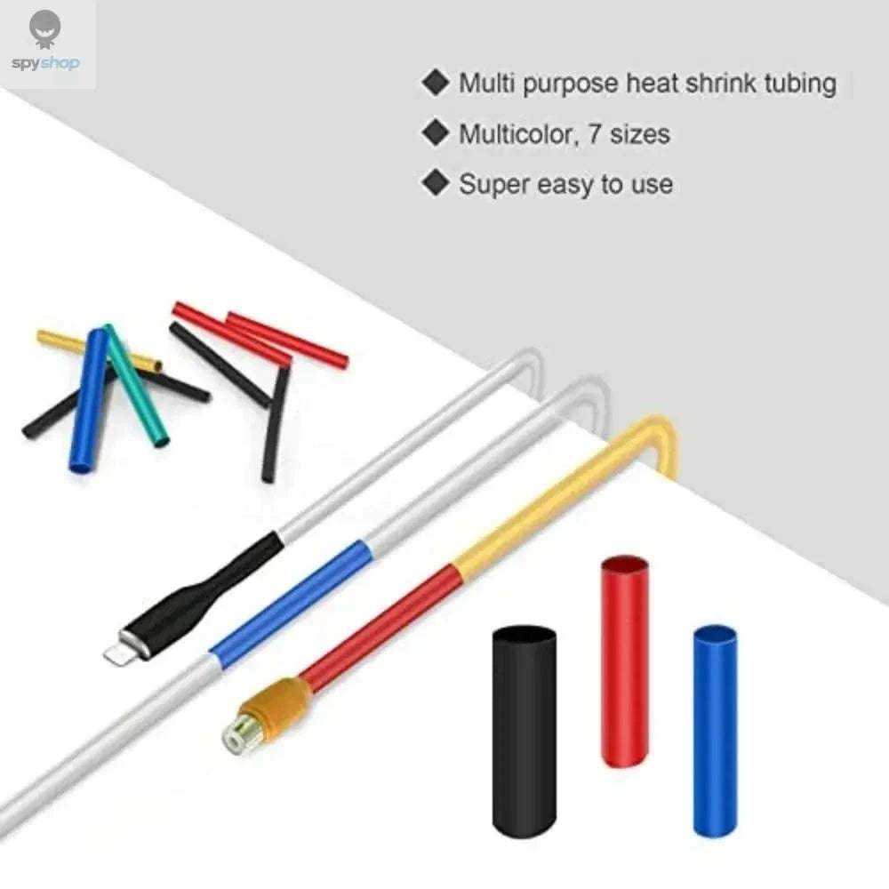 Heat Shrink Tubing Kit for Reliable Cable Protection-127PCS(220V EU Plug)
