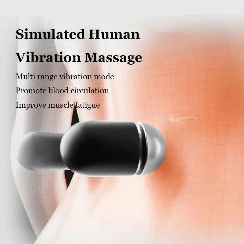 Heated Lumbar Support Pillow with Massage – Memory Foam Waist Pad-Dark gray