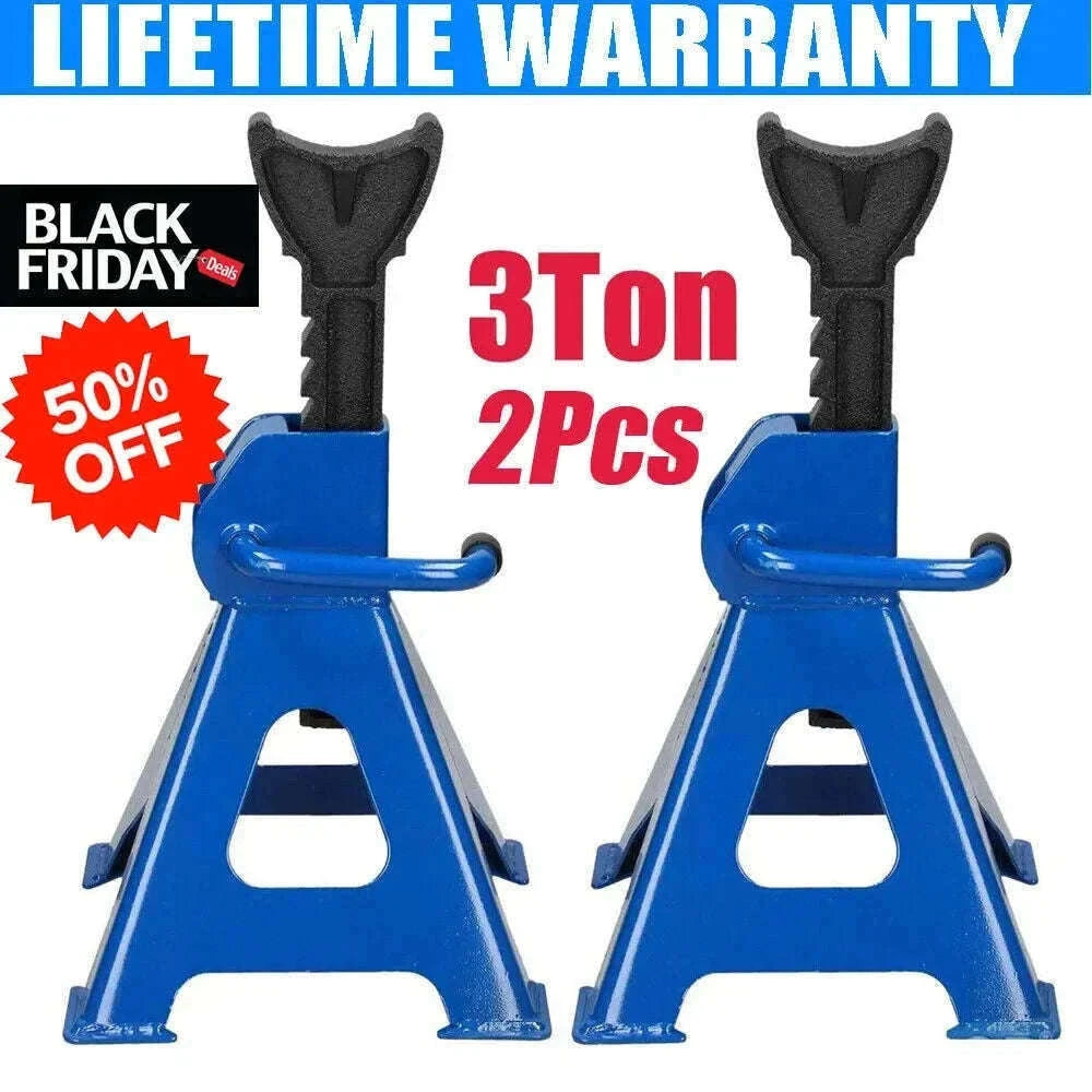 Heavy Duty 3 Ton Axle Stands for Cars and Vans-france