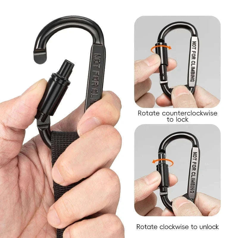 Heavy Duty Bike Handlebar Hook for Helmet, Bags & Bottles-2 pcs