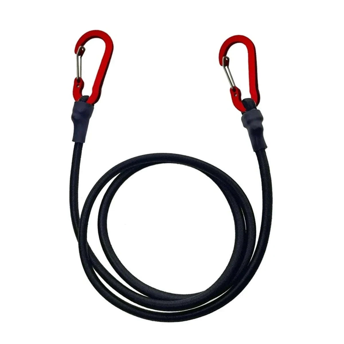 Heavy Duty Bungee Cord Elastic Tie Strap with Carabiner Hooks-90cm