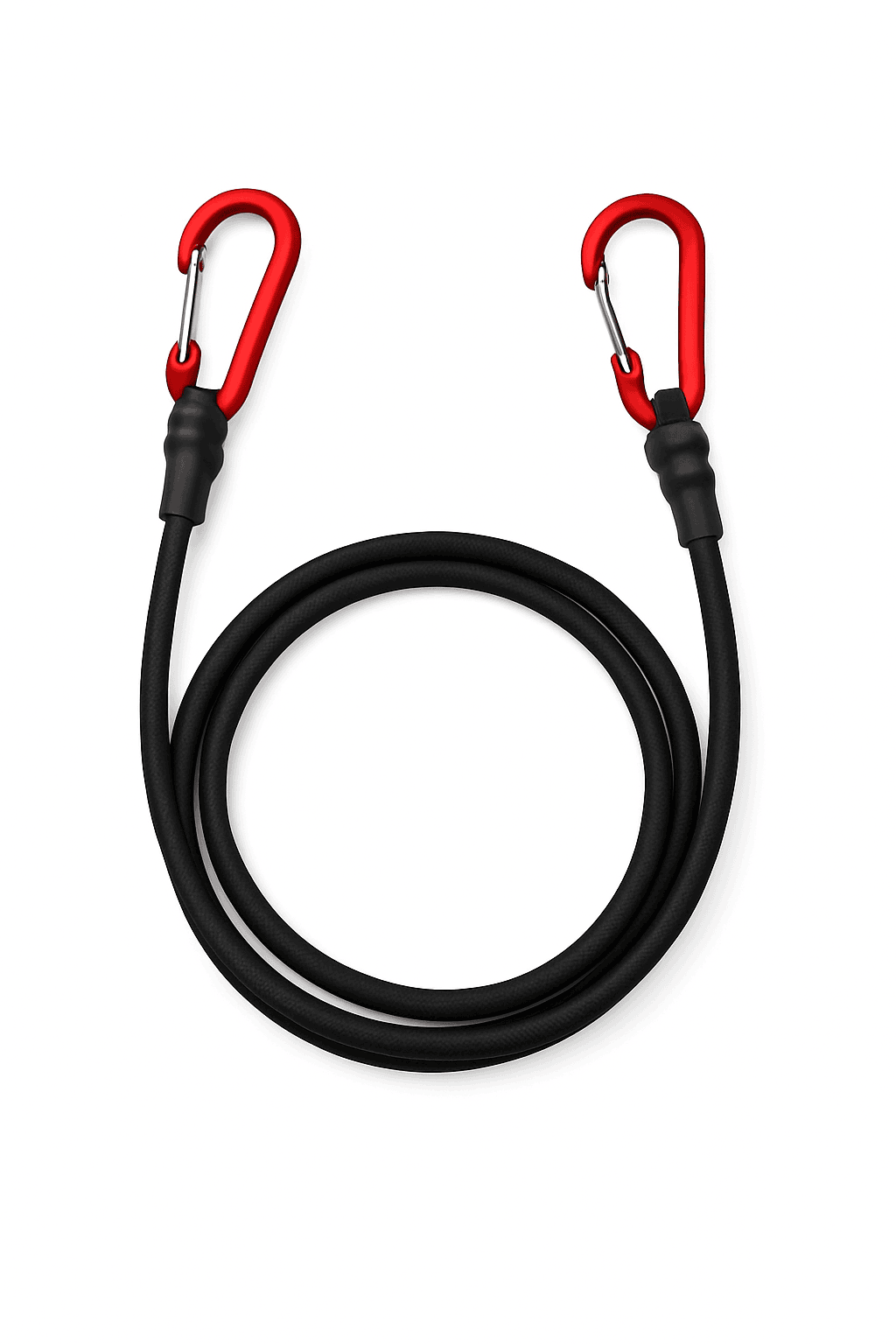 Heavy Duty Bungee Cord Elastic Tie Strap with Carabiner Hooks-90cm