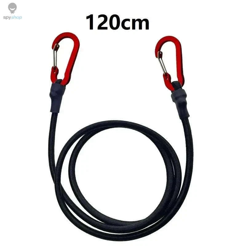 Heavy Duty Bungee Cord with Carabiner for Secure Gear-120cm