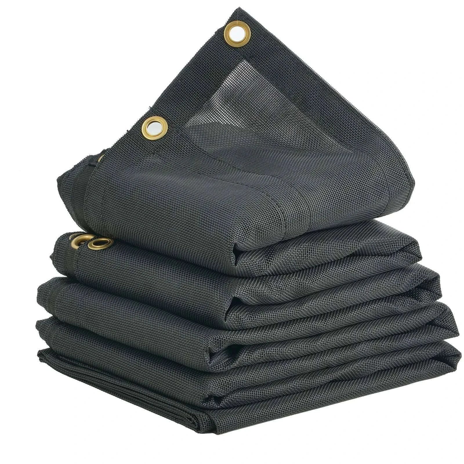 Heavy Duty Dump Truck Mesh Tarp PVC Coated with Reinforced Webbing-7 x 18 ft / United States