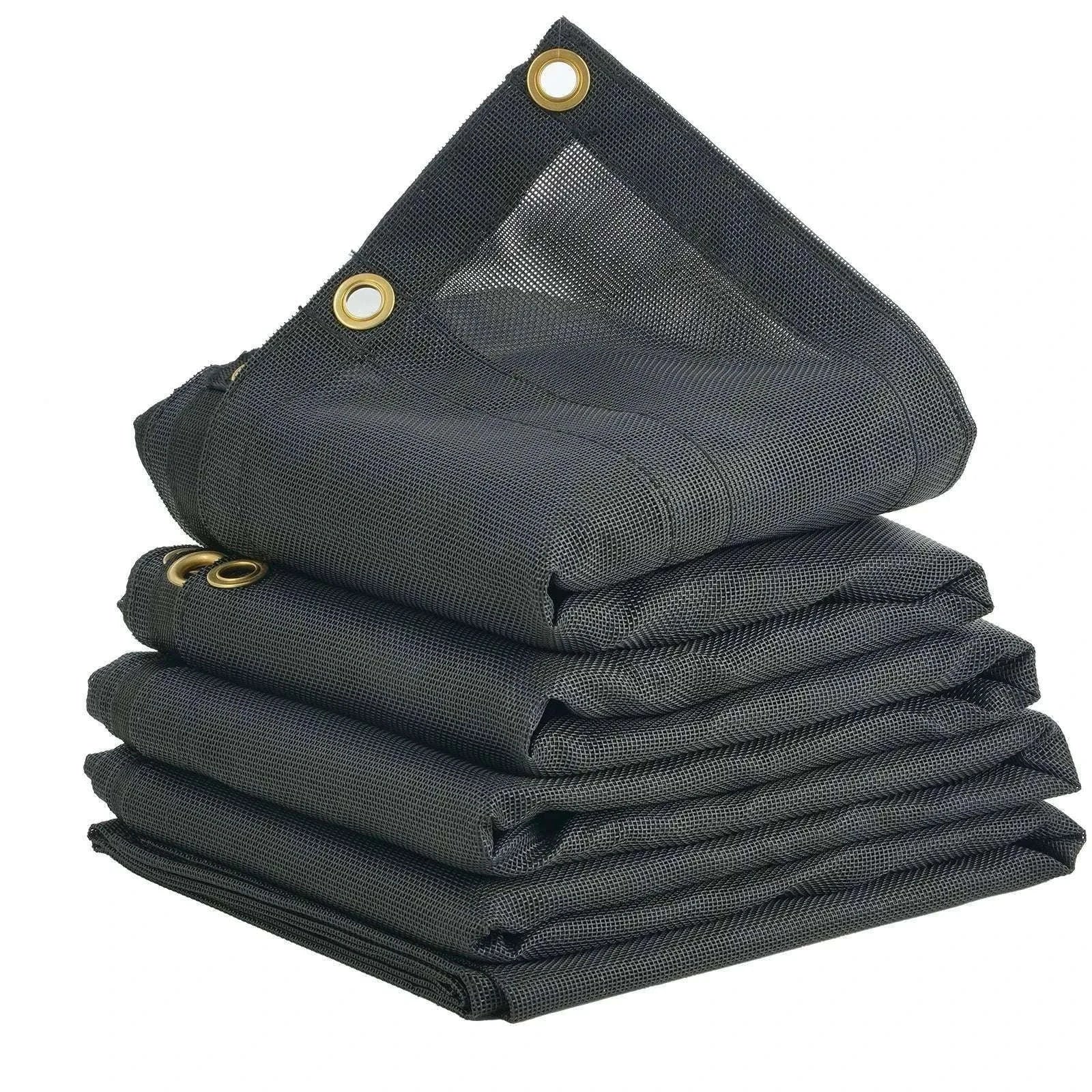Heavy Duty Dump Truck Mesh Tarp PVC Coated with Reinforced Webbing-7 x 18 ft / United States
