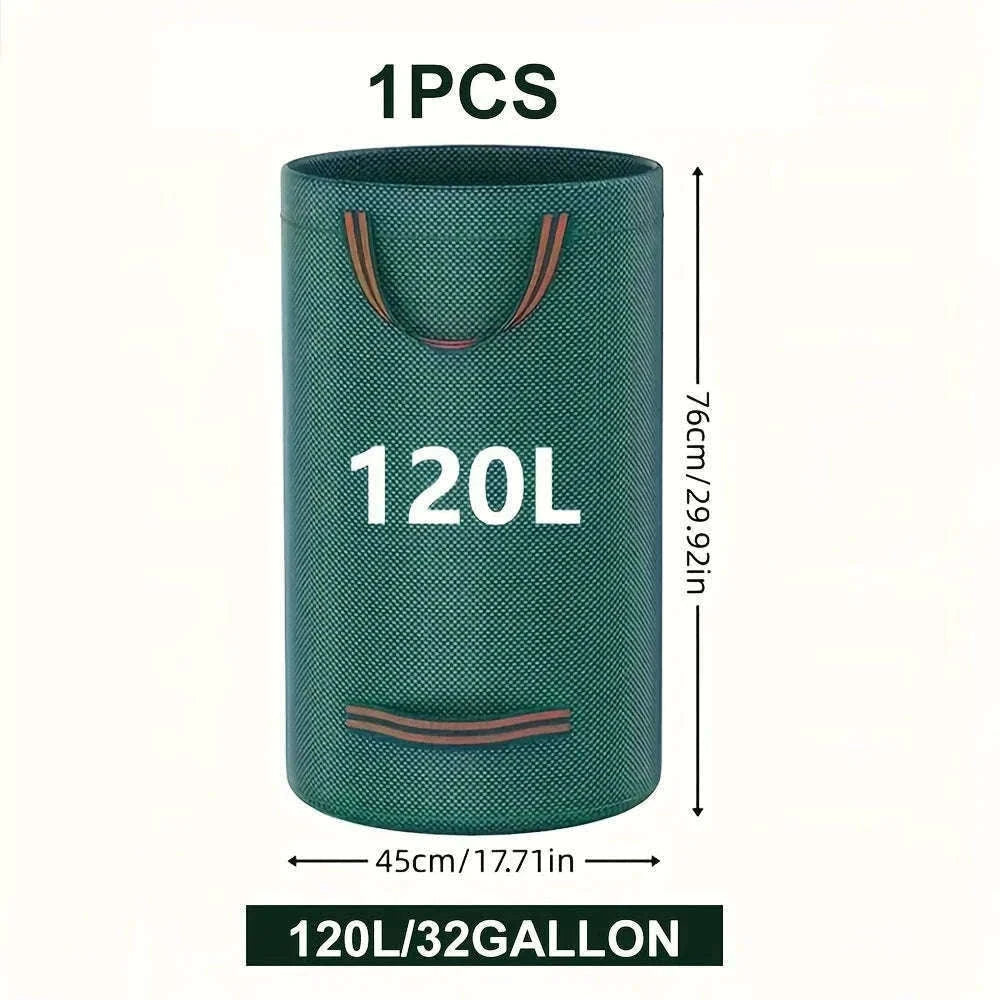Heavy-Duty Garden Waste Bags for Leaves, Branches, and Debris-500L