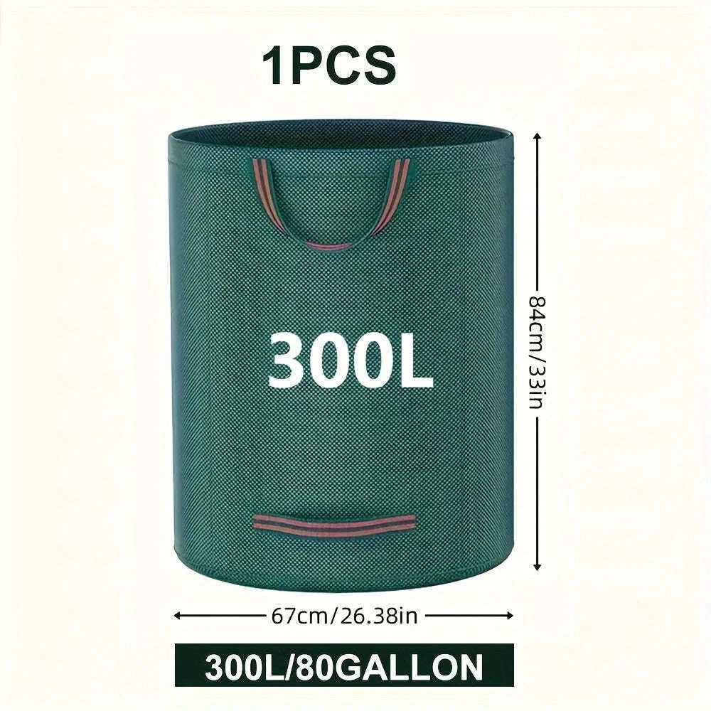 Heavy-Duty Garden Waste Bags for Leaves, Branches, and Debris-500L