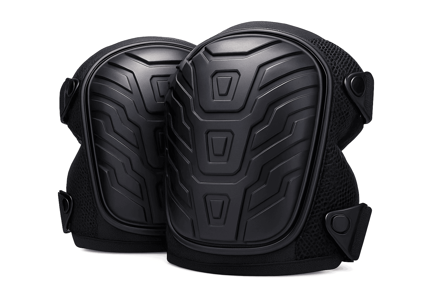 Heavy Duty Knee Pads with Gel Cushioning and Secure Fit-One Size Fit