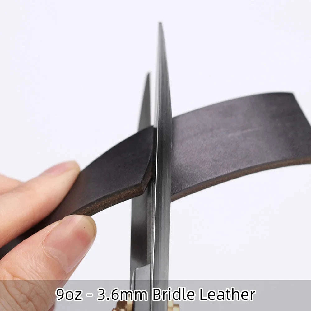 Heavy Duty Leather & Fabric Scissors – Sharp Steel Sewing Shears-9 inch Scissors-1pc / United States