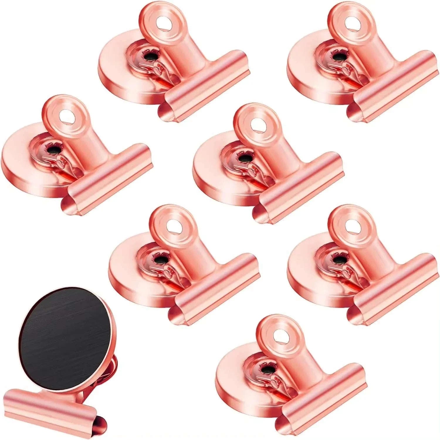 Heavy Duty Magnetic Bulldog Clips-10PCS-Sliver
