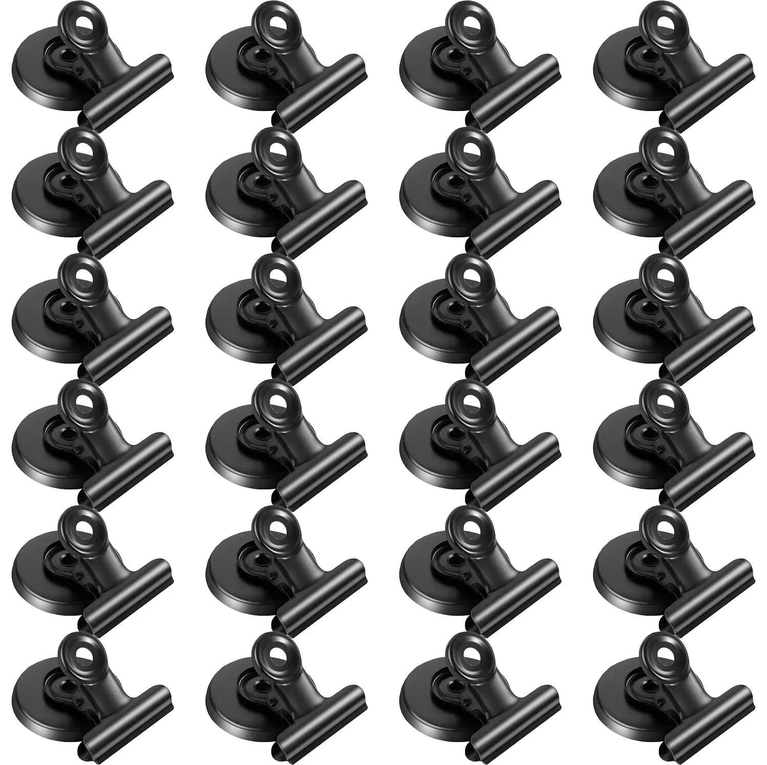 Heavy Duty Magnetic Bulldog Clips-10PCS-Sliver