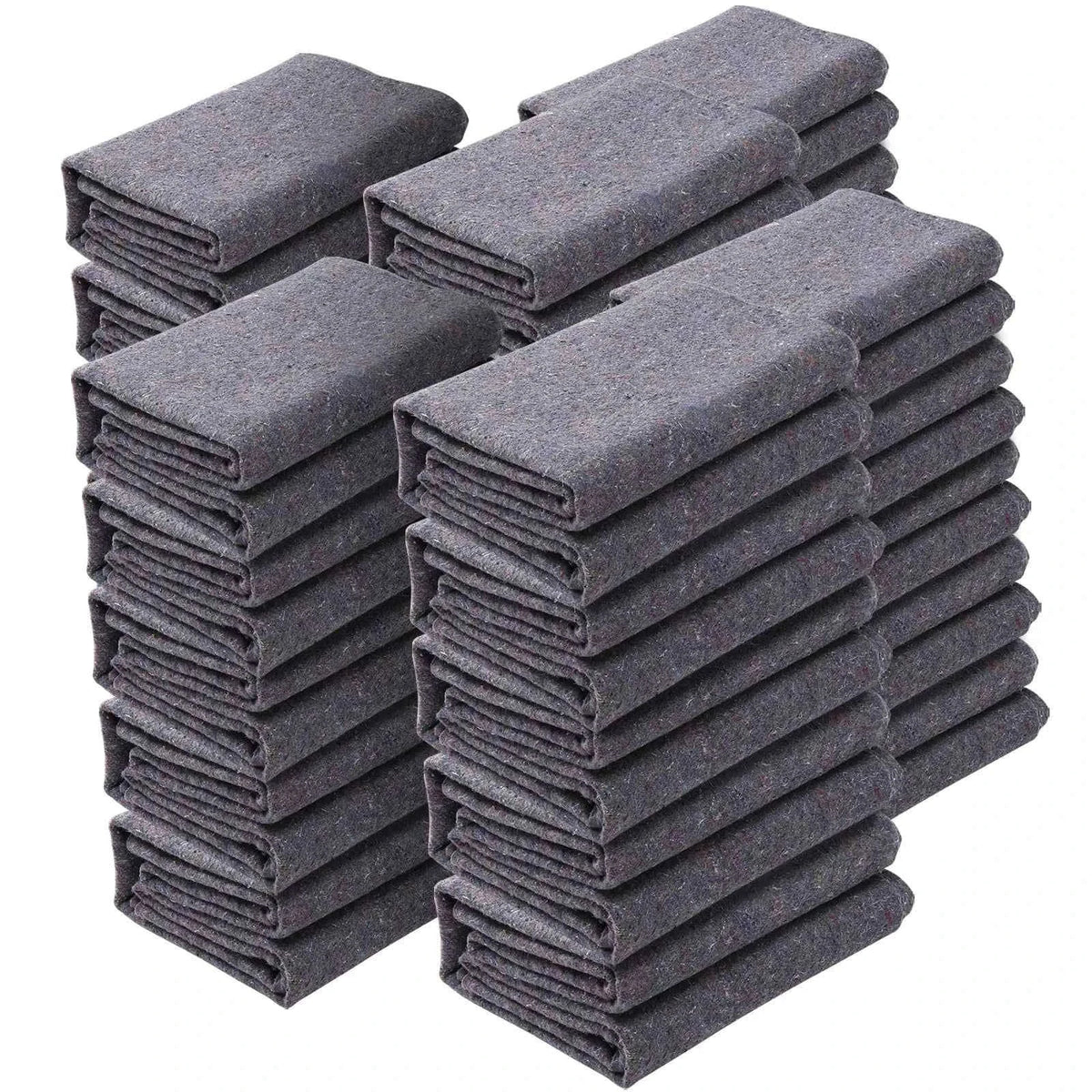 Heavy Duty Moving Blanket 12/24 Pack 72 x 54 in with Bundling Bands-24 pcs / Poland