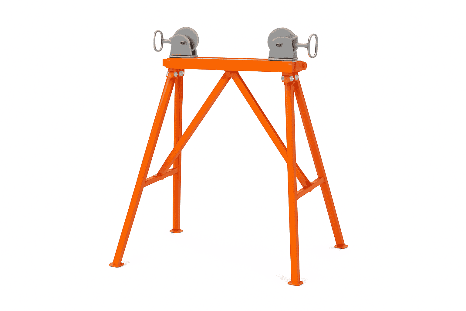 Heavy Duty Pipe Stand with Roller Head 2500 lb Capacity Adjustable 2–36 in-Pipe Stand / GERMANY