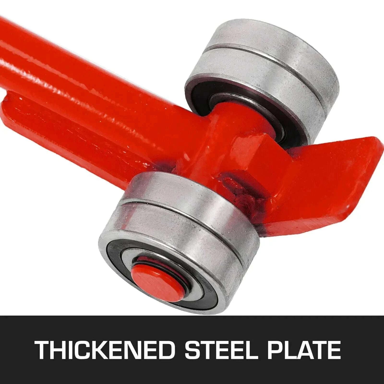 Heavy Duty Pry Lever Bar 6600 lbs Capacity with Wheels-3T 5ft / GERMANY