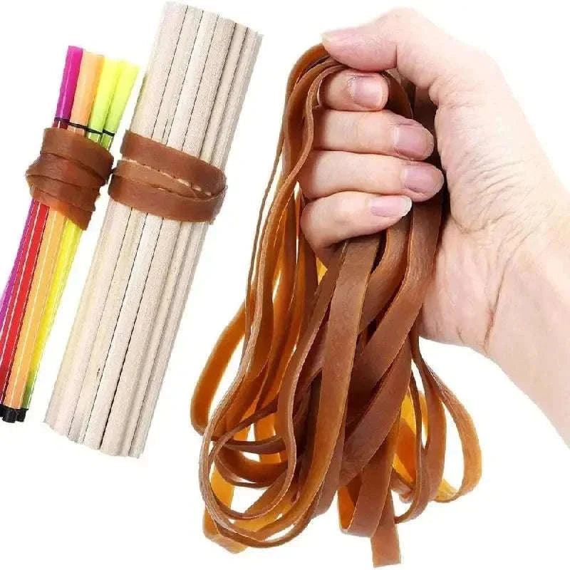 Heavy Duty Rubber Bands for Office, School, and Storage-10pcs / 120MM / 10mm