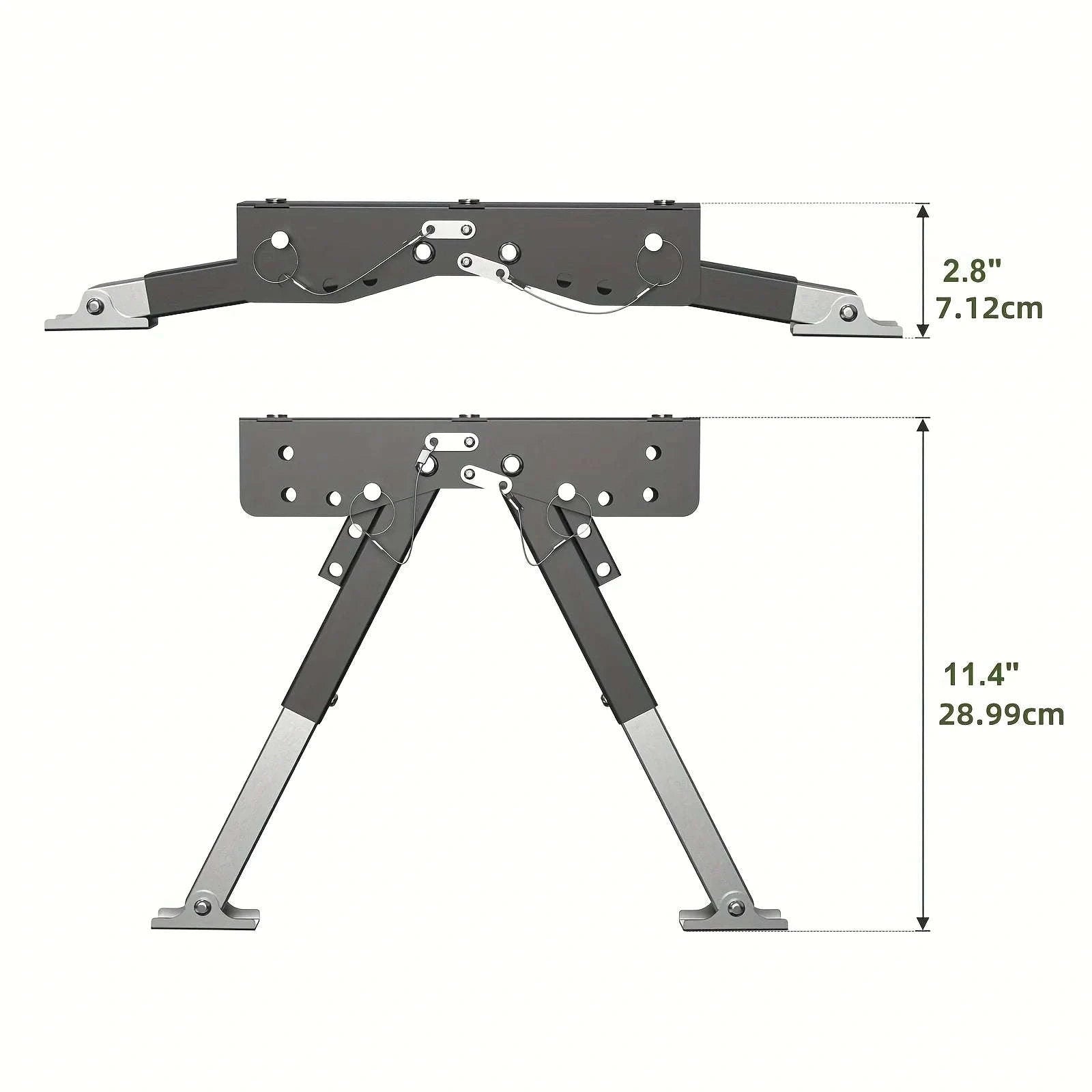 Heavy Duty RV Entry Step Stabilizer Foldable Ground Support Jacks-1pcs