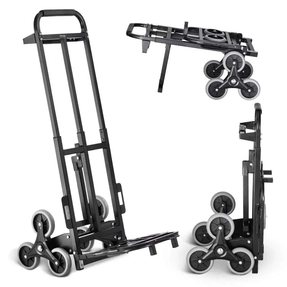 Heavy Duty Stair Climbing Cart with 6 Wheels – 460 lb Dolly-United States