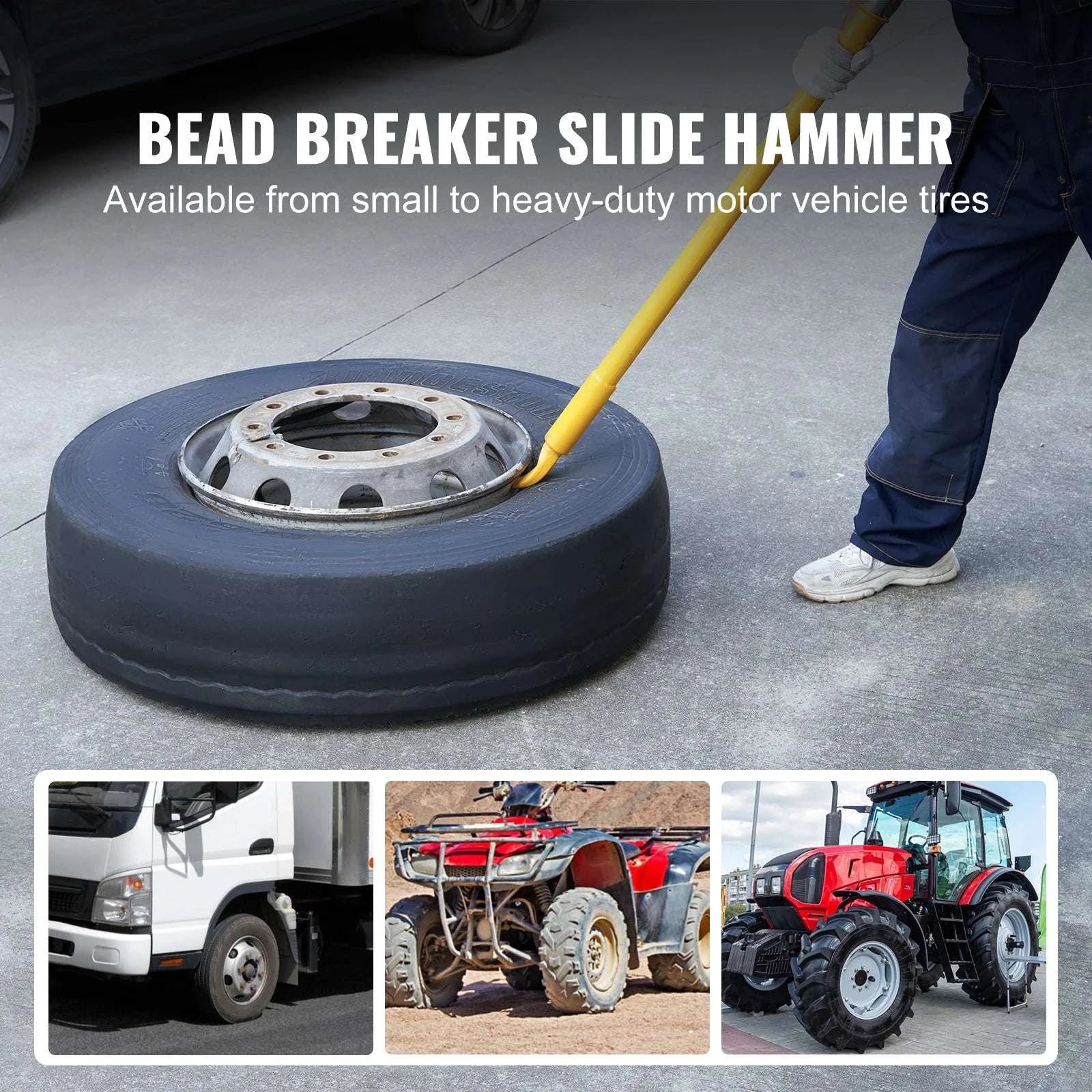 Heavy Duty Tire Bead Breaker Slide Hammer for Car, Truck & SUV-france
